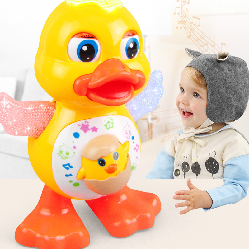 Jouet canard musical interactif pour bébés