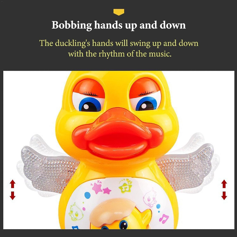 Jouet canard musical interactif pour bébés