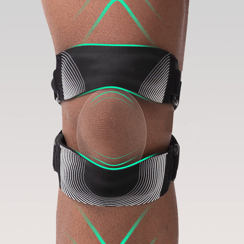 🦵 50 % DE RÉDUCTION ! 🏋️ Genouillère réglable pour la rotule – Stabilisante et confortable