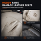 Housse de Siège de Voiture Imperméable pour Chien - Protection de Banquette Arrière