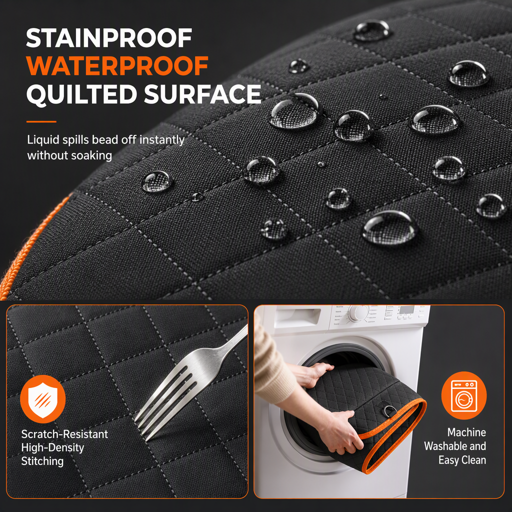 Housse de Siège de Voiture Imperméable pour Chien - Protection de Banquette Arrière