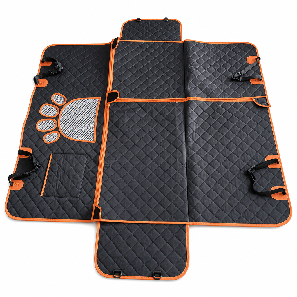 Housse de Siège de Voiture Imperméable pour Chien - Protection de Banquette Arrière