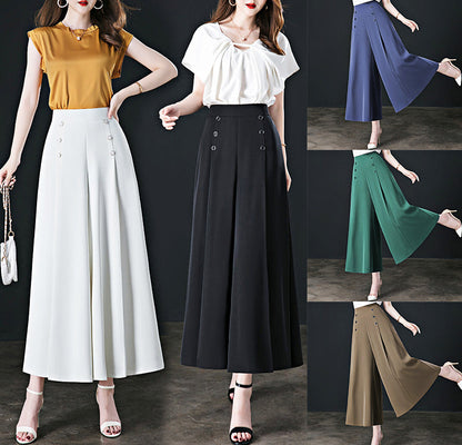 👗50% de réduction🌸 Pantalon plissé à jambe large